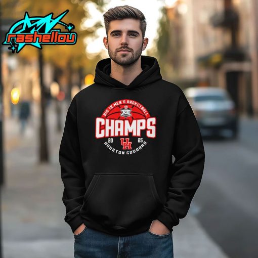 Houston Cougars 2025 Big 12 Mens Basketball Conference Tournament Champions Shirt