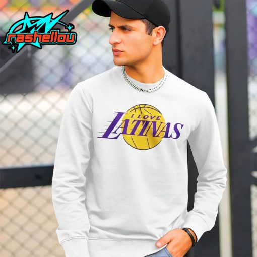 I love Latinas Los Angeles Lakers Shirt