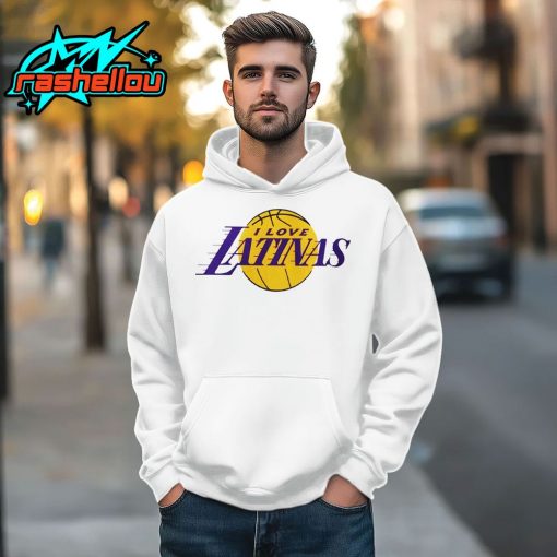 I love Latinas Los Angeles Lakers Shirt