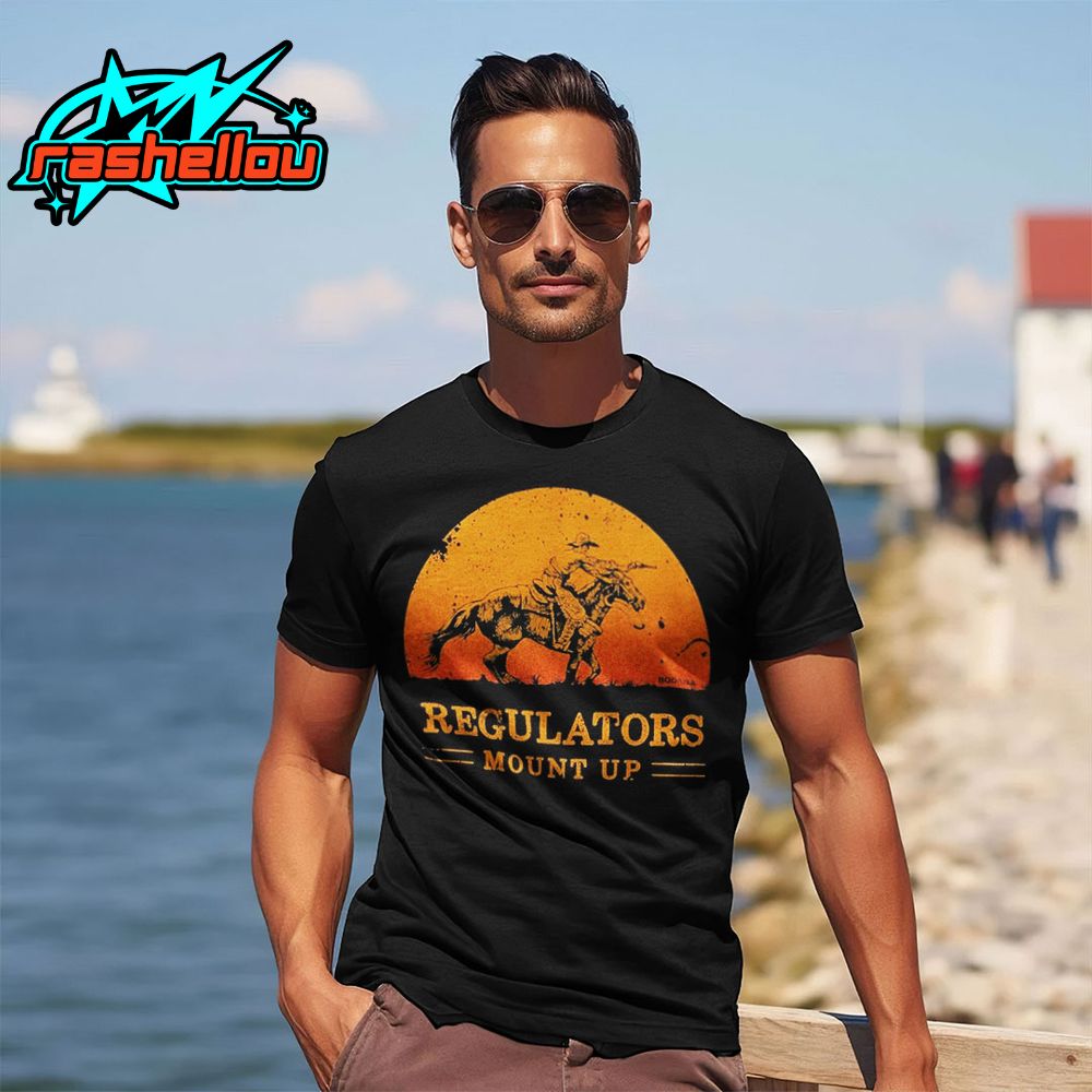 AJ Buckley Regulators Mount Up Bod USA Shirt AJ Buckley Regulators Mount Up Bod USA Shirt