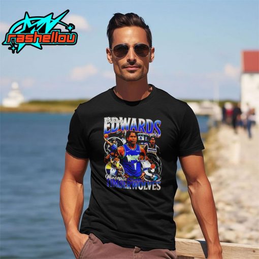 Anthony Edwards Minnesota Timberwolves NBA Graphic Style Shirt