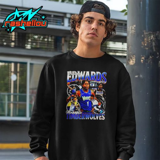 Anthony Edwards Minnesota Timberwolves NBA Graphic Style Shirt