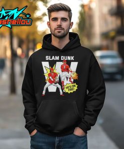 Cincinnati Reds Slam Dunk He’s on Fire Shirt