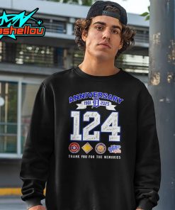 Detroit Tigers 124 Years Anniversary 1901-2025 Shirt