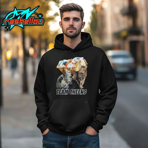Kat Timpf Team Cheens Dumpster Cat Shirt