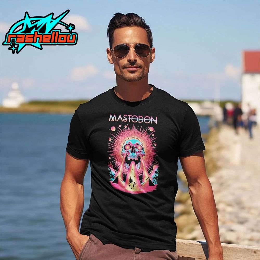 Mastodon Denim Skull Pyramid Shirt Mastodon Denim Skull Pyramid Shirt