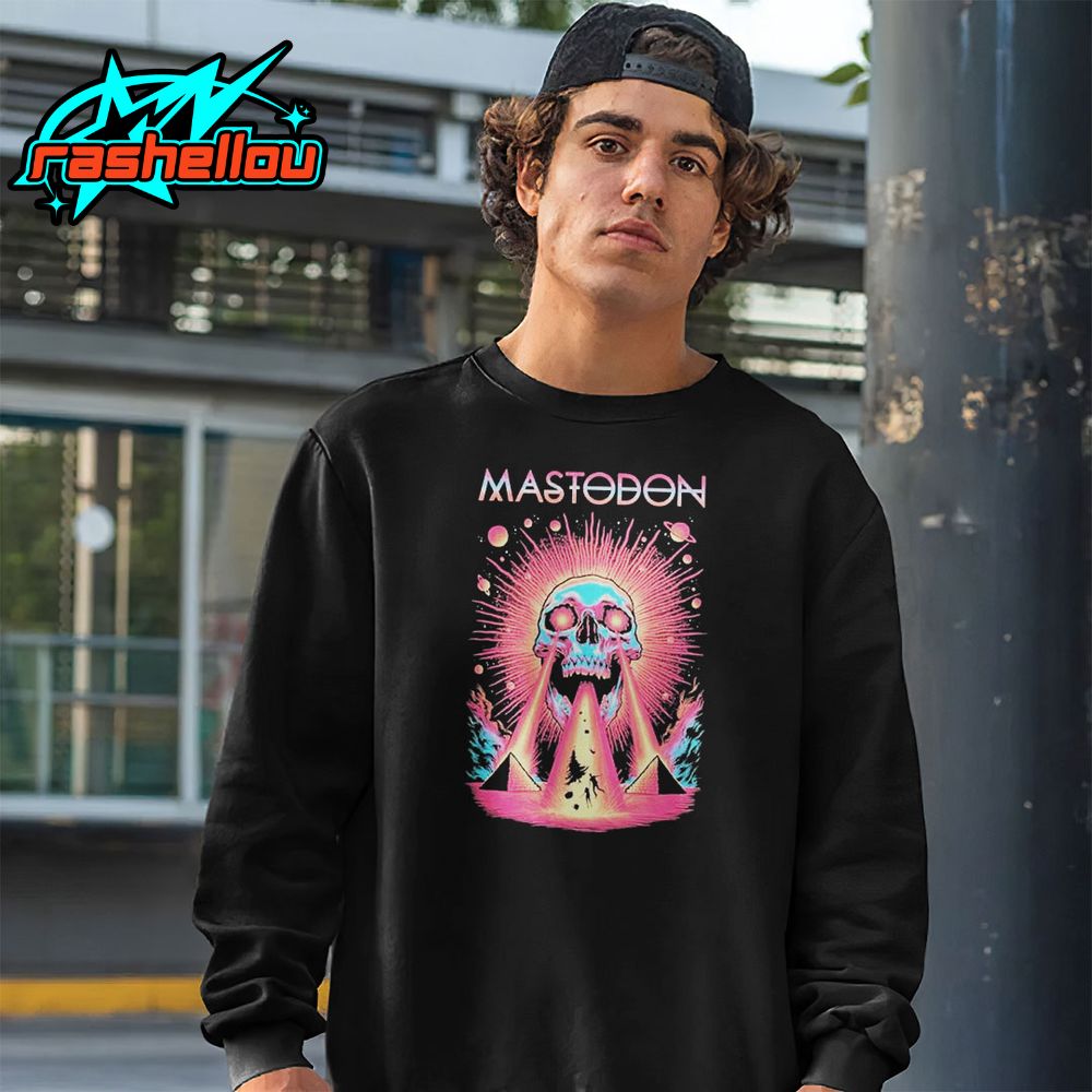 Mastodon Denim Skull Pyramid Shirt Mastodon Denim Skull Pyramid Shirt