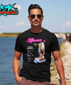 Official Nessa Barrett Aftercare Australian Tour 2025 Dates Shirt