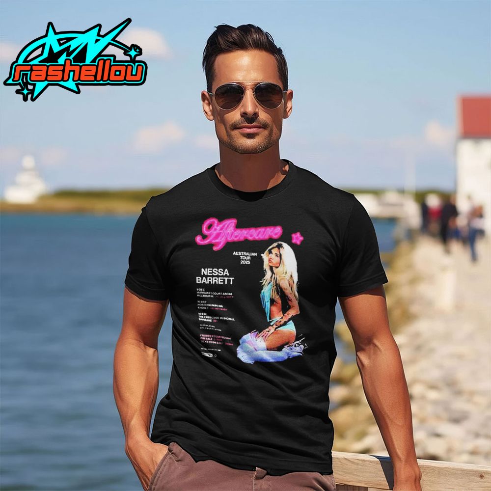 Official Nessa Barrett Aftercare Australian Tour 2025 Dates Shirt Official Nessa Barrett Aftercare Australian Tour 2025 Dates Shirt