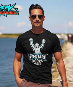 Philadelphia Eagles Rocky Balboa Fly Eagles Fly Shirt