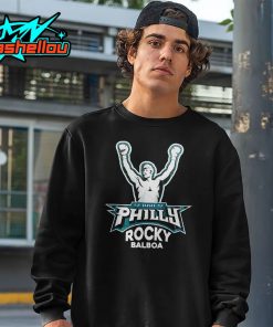 Philadelphia Eagles Rocky Balboa Fly Eagles Fly Shirt