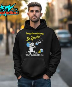 Snoopy And Woodstock Drugs Don’t Belong In Sports They Belong In My The Peanuts Shirt