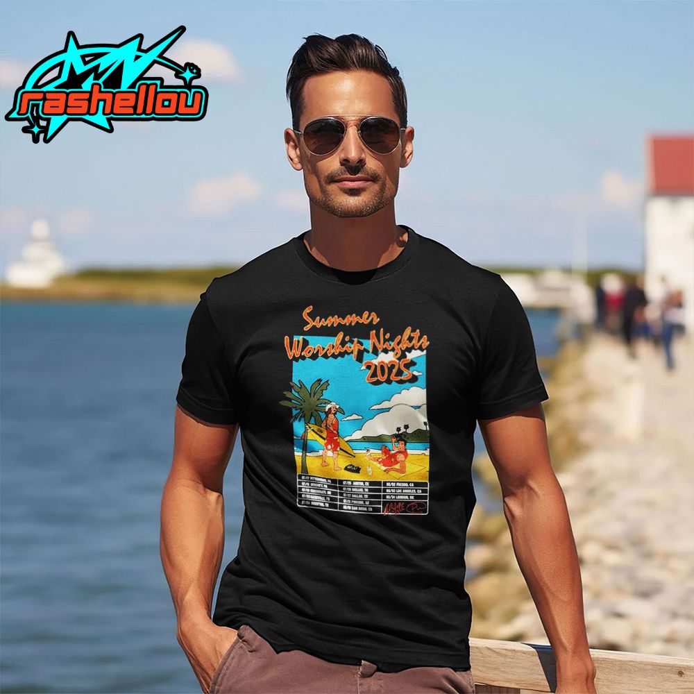 Summer Worship Nights 2025 Tour Shirt Summer Worship Nights 2025 Tour Shirt