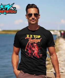 ZZ Top Group On Stage Fandango Album Guitar Shirt