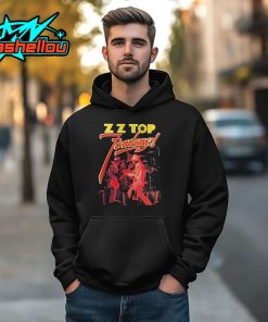 ZZ Top Group On Stage Fandango Album Guitar Shirt