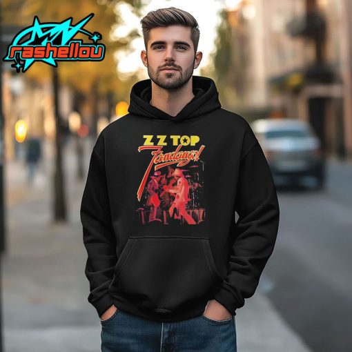 ZZ Top Group On Stage Fandango Album Guitar Shirt
